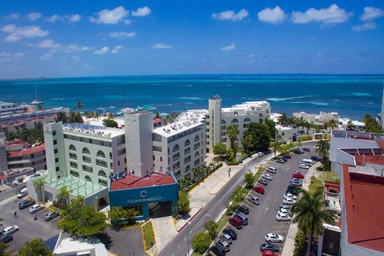 Aquamarina Beach Hotel Cancún Eksteriør bilde