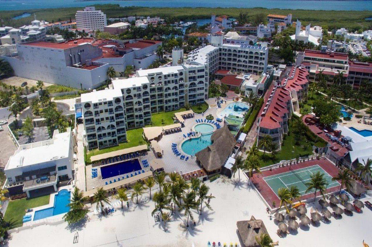 Aquamarina Beach Hotel Cancún Eksteriør bilde