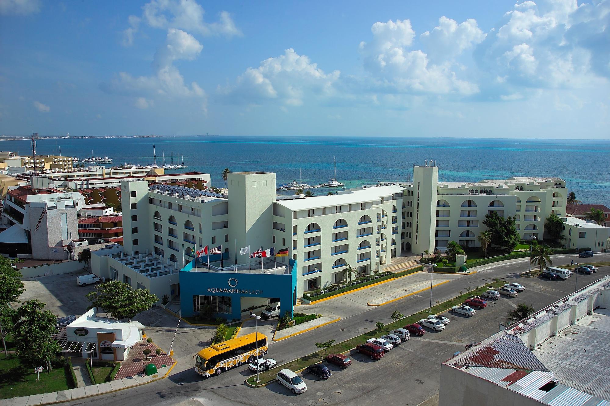 Aquamarina Beach Hotel Cancún Eksteriør bilde