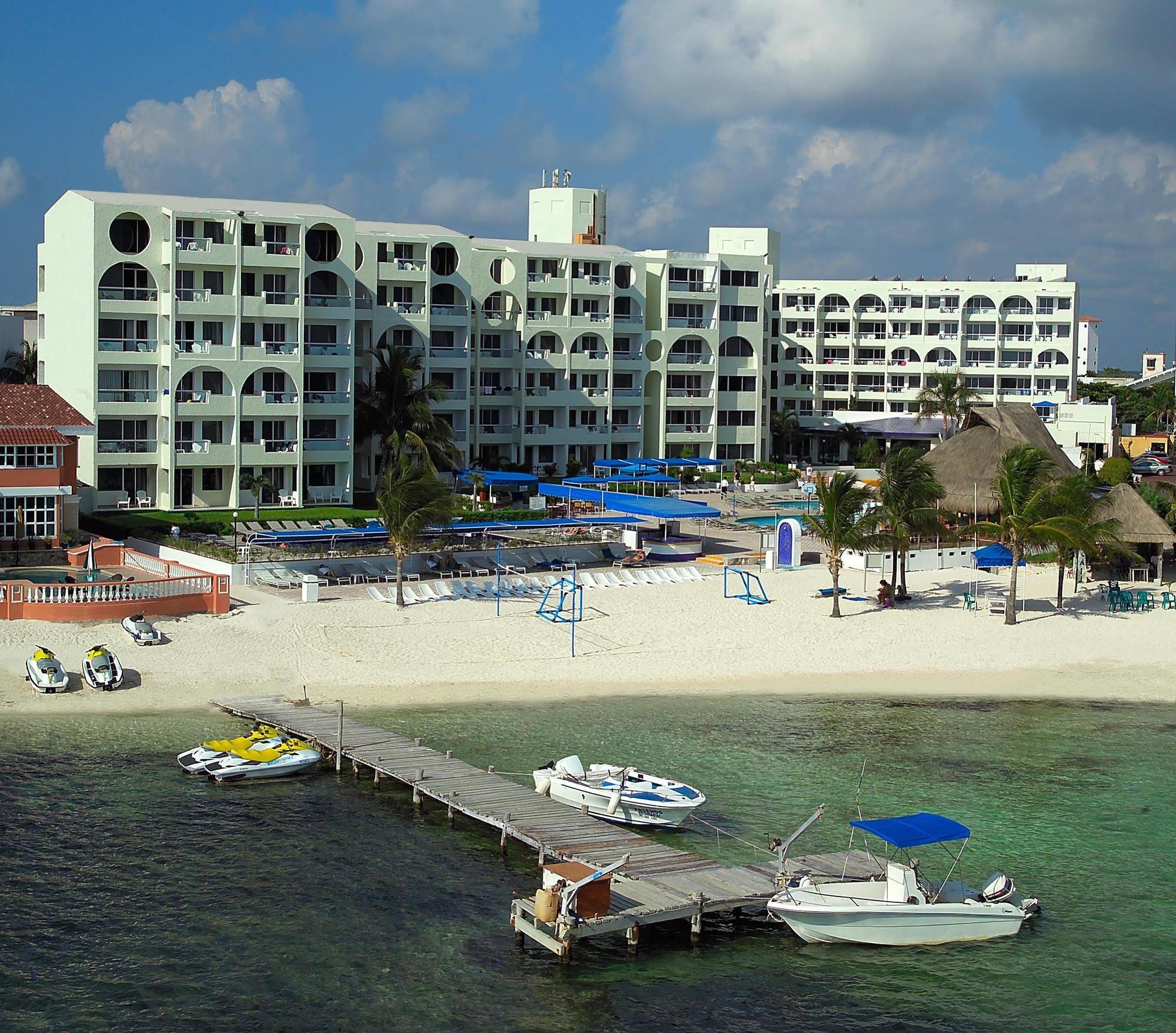 Aquamarina Beach Hotel Cancún Eksteriør bilde